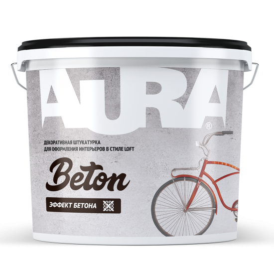 Декоративная штукатурка AURA «Beton» (8 кг) 